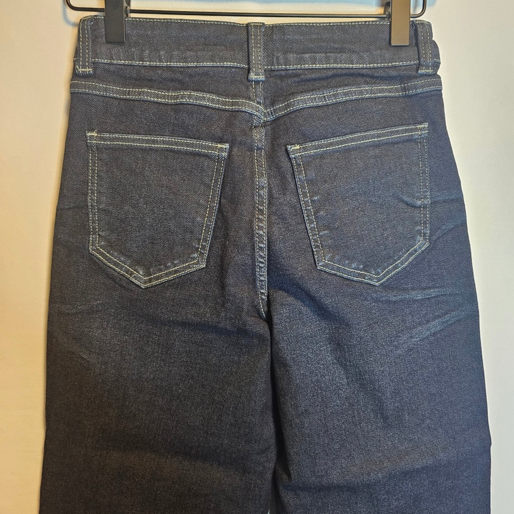 Universal Standard Cropped Boyfriend Jeans BAE‎ 27" Dark Indigo Denim - Picture 5 of 9